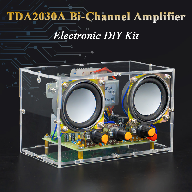 Diy Audio Electronics Kit - Электронный комплект двухканального усилителя DIY TDA2030,