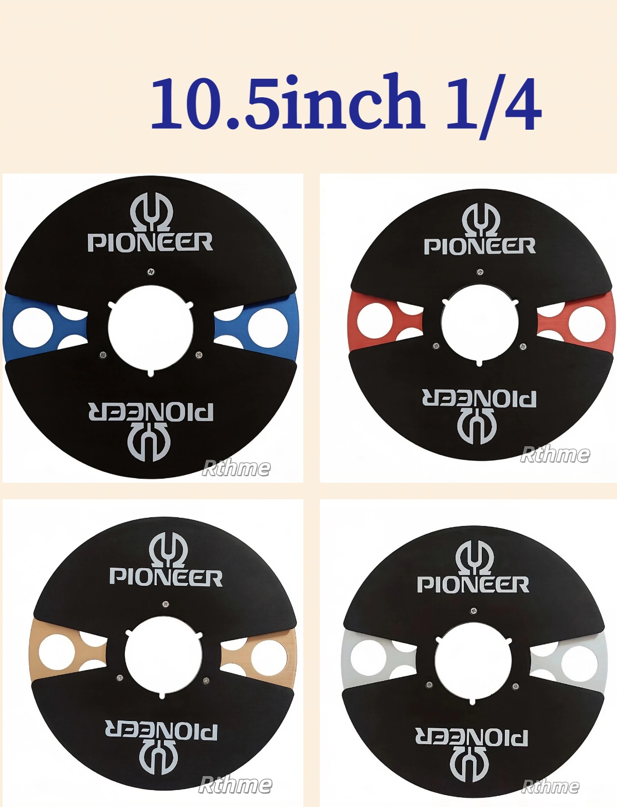 Diy Audio Electronics Kit - Алюминиевые пустые катушки для магнитофонов Pioneer,