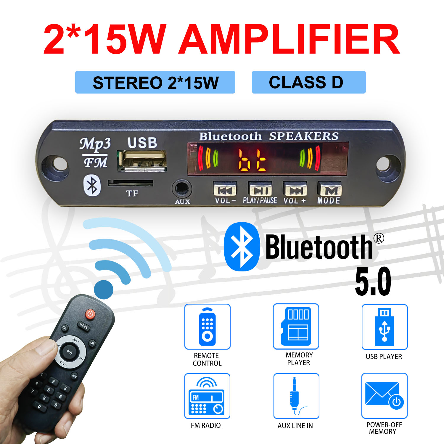 Diy Audio Electronics Kit - DC 5 В-32 В 30 Вт