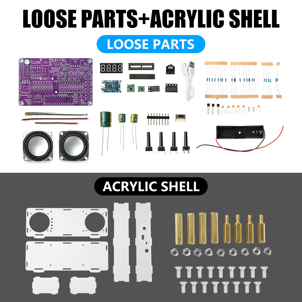 Набор для самостоятельной сбор – обзор и цена Diy Electronics Learning Kit