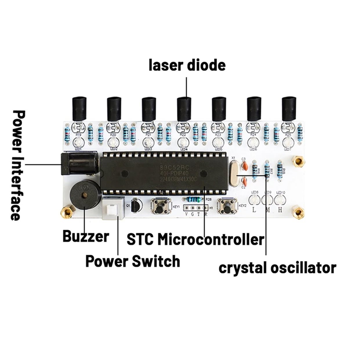 Набор для самостоятельной сбор – обзор и цена Diy Electronics Learning Kit