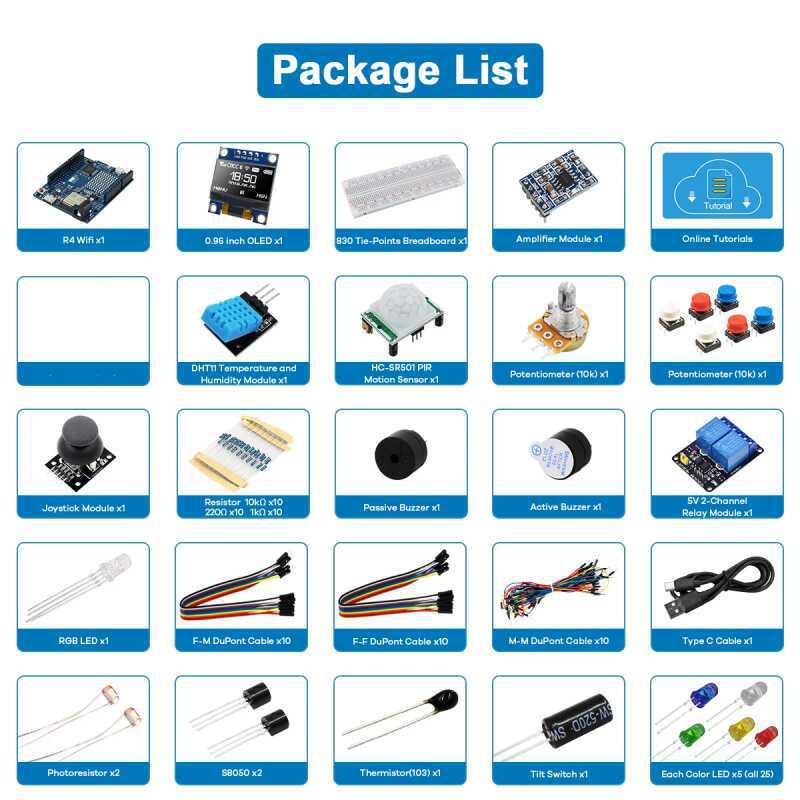 Набор для начинающих разработч – обзор и цена Diy Electronics Learning Kit