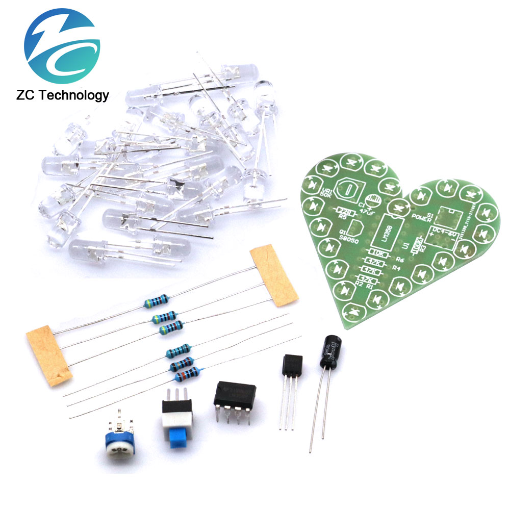 Набор для творчества в форме с – обзор и цена Diy Electronics Learning Kit