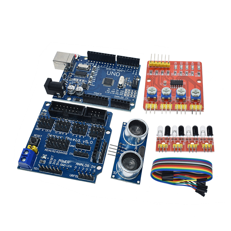 LIZAO Для Arduino UNO R3: Робо – обзор и цена Diy Electronics Learning Kit