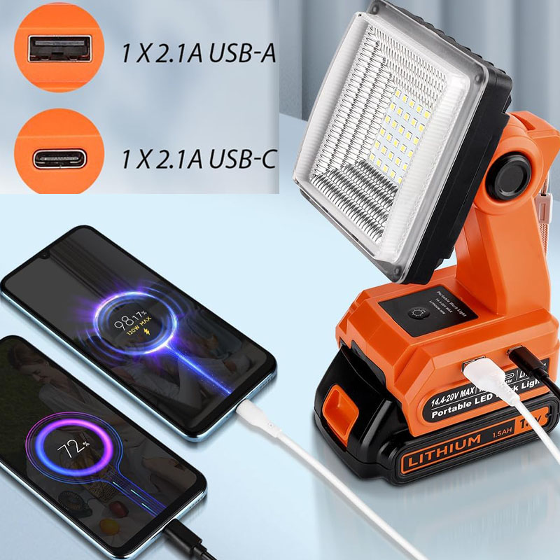 4-дюймовый светодиодный Рабочи – обзор и цена Black+Decker Tool Cordless