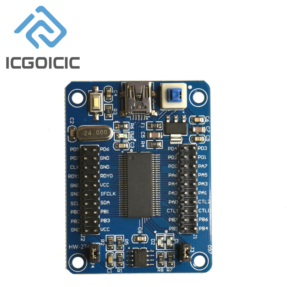 CY7C68013A Макетная плата USB  – обзор и цена Logic Analyzer Usb