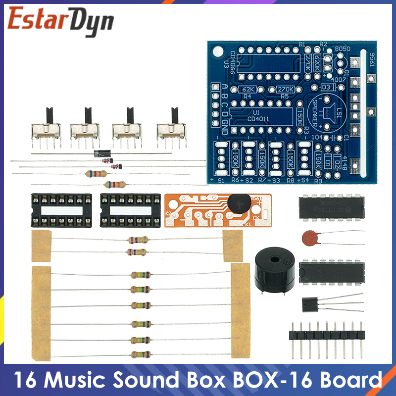 Музыкальный звуковой модуль BO – обзор и цена Diy Electronics Learning Kit