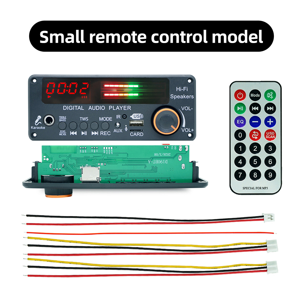 Плата декодера MP3 WMA WAV DC1 – обзор и цена Diy Audio Electronics Kit